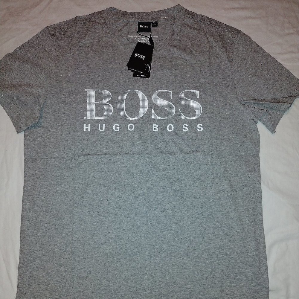 COTTON-JERSEY SLIM-FIT T-SHIRT WITH UPF 50 PROTECTION